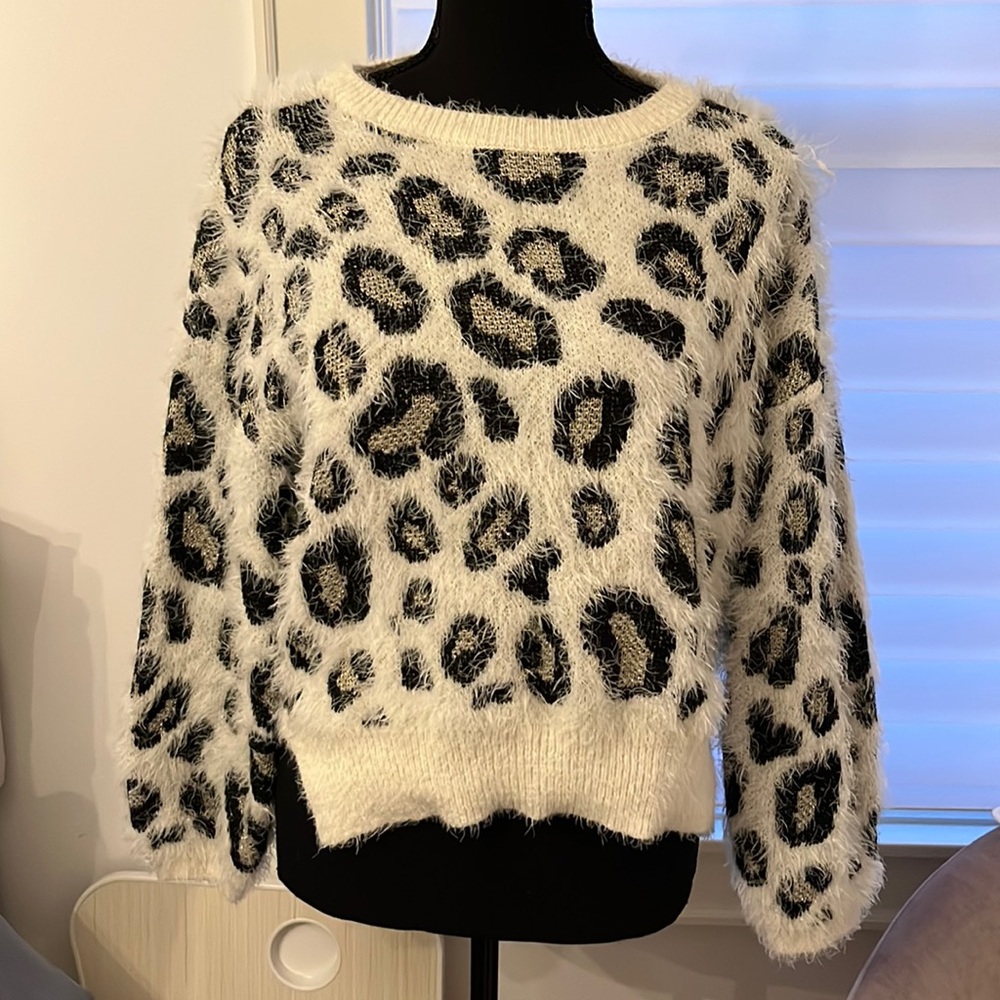 Nordstrom Cheetah Print Sweater